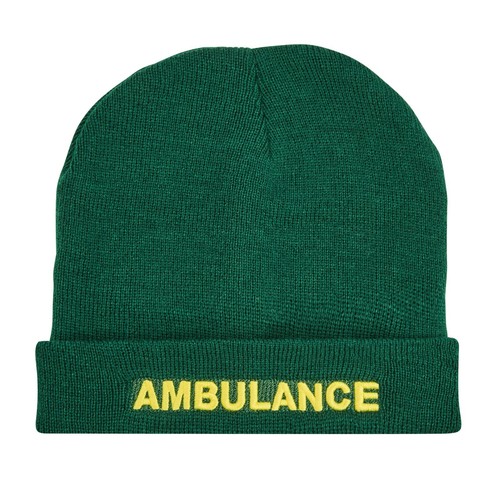 Ambulance beanie hat cap - ambulance,
