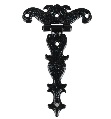 Pair black antique - black, cast