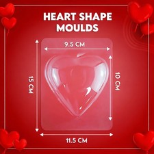 4 x Heart Shape Chocolate or