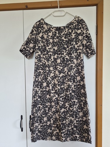 Adini cotton shift dress large - cotton,