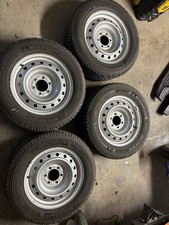 Isusu D Max Steel Wheels And Tyres Set Of 4 With Centre Caps