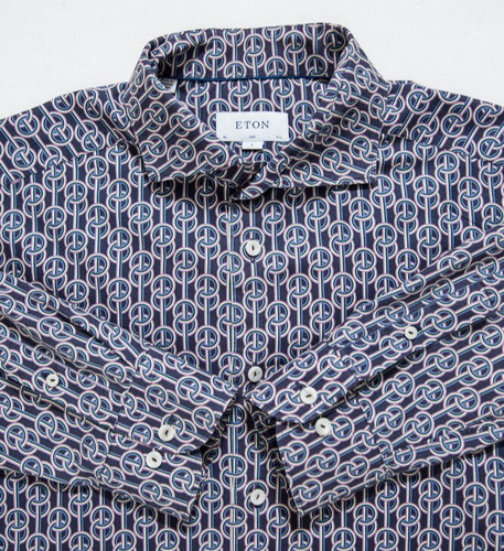Eton men shirt large slim - men's,