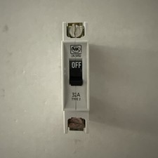 MK 32 AMP TYPE 2 M6 32A MCB