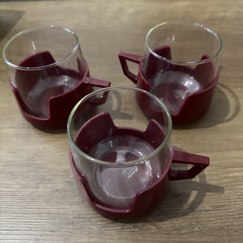 Red pyrex drink up - 3,