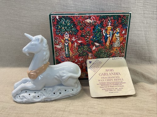 Porcelain unicorn pomander - unicorn,