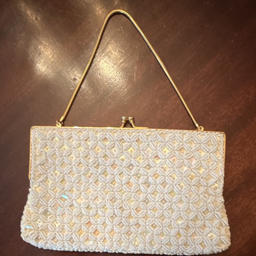 Vintage walborg white beaded - walborg,