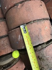 30 Red Half Round Coping Bricks 