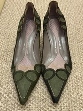 Anna Hindmarch Kitten Heel Shoes 38