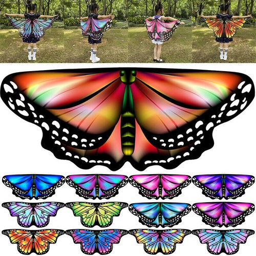 Fabric butterfly wings - wings, cape