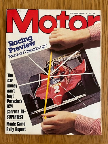 Motor magazine porsche 924 - motor,