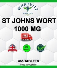 ST JOHNS WORT 1000 MG 365