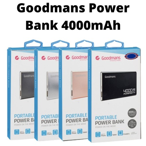 Goodmans power bank 4000mah - bank,