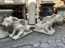 Gargoyle Dragon Pair of