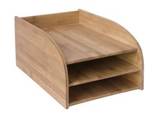 OSCO Bamboo Three Tier Letter