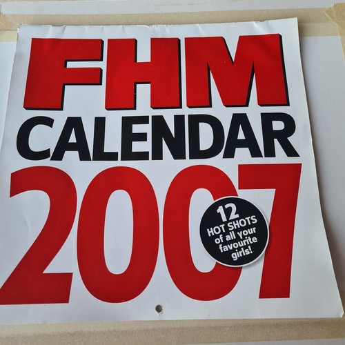 Fhm magazine calendar 2007 - calendar,