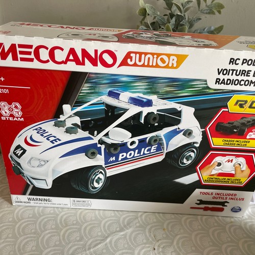 Meccano junior police car - junior,,