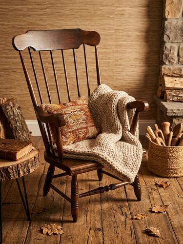 Vintage spindle back - vintage,