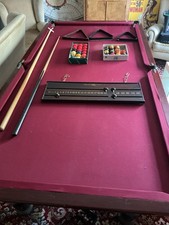 Snooker Table, E.J. RILEY, Antique, Slate Bed, 7ft X 3.5ft