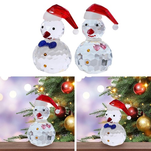 Snowman figurine clear - snowman,