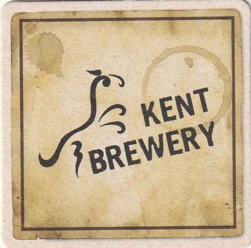 Beer mat kent brewery - kent,