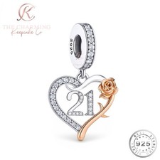 21st Birthday Charm Genuine