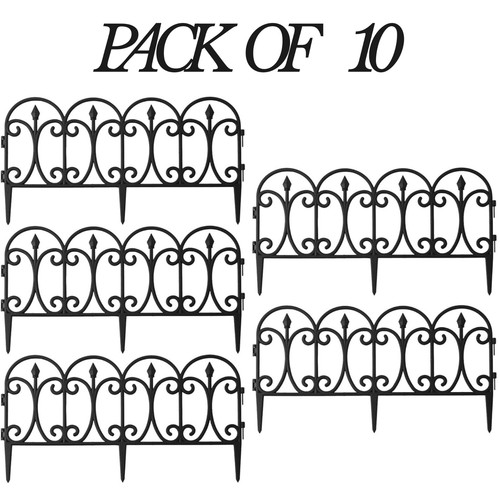 10x black lawn - border, edge