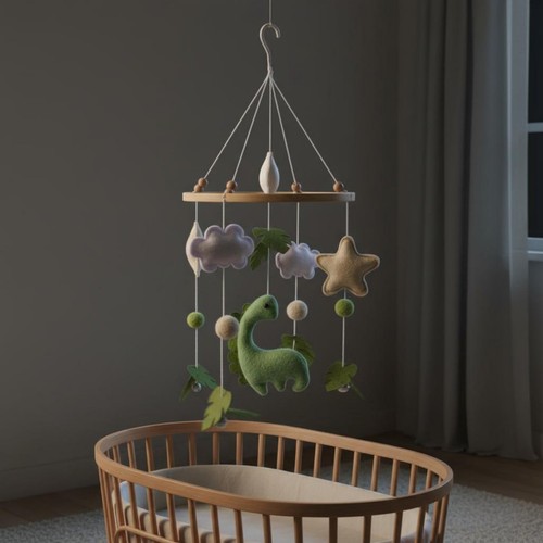 Dinosaur crib mobile - dinosaur,