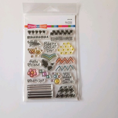 Stampendous clear stamps geo - clear,