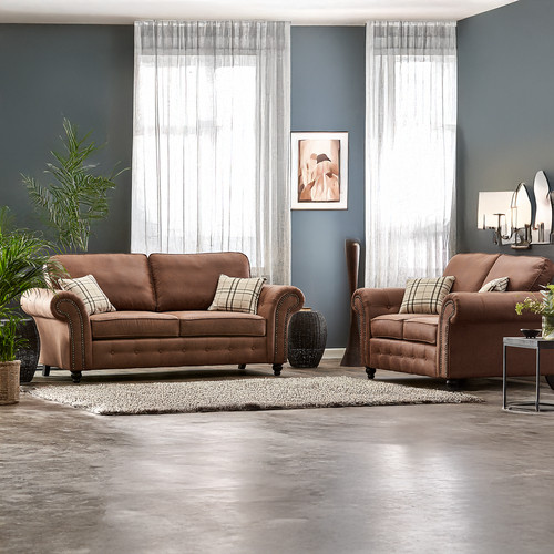 Leather corner sofa oakland - corner,
