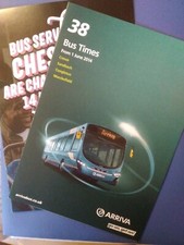 Bus Timetable Arriva Leaflet Nov 2021 route changes, plus Route 38 1st June 2014