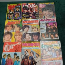 The Monkees Magazines, Storybook, Annuals, Some Vintage, Used Condition