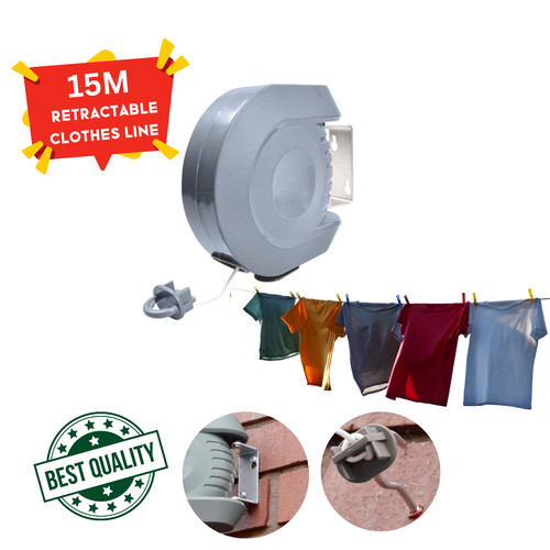 15m retractable washing - washing, line