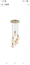 Ceiling Light Brass Studio 6
