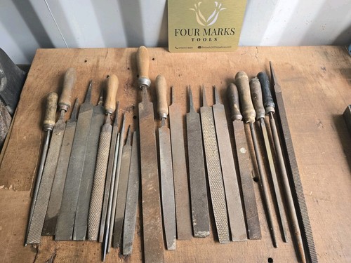 Job lot hand files and - files,