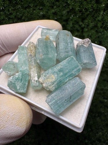 Extraordinary aquamarine lot - aquamarine,