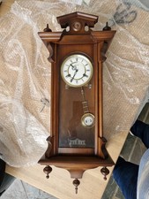 Hermle Wall Clock. Purchased Around 1980 and cherished. Good Condition