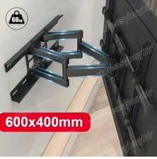 2025 TV Wall Bracket Mount Swivel Tilt for 32 40 42 50 55 65 75"TV Full Motion