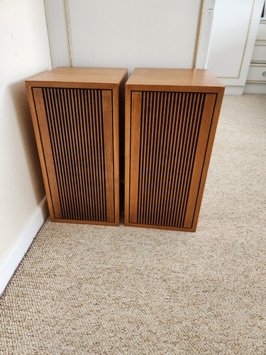 Vintage pair wooden teak - vintage,