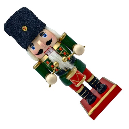 Wooden nutcracker xmas - wooden,