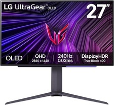 LG UltraGear 27GS95QE 27" QHD WOLED 240Hz 0.03ms Gaming Monitor