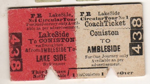 Railway ticket furness rly - railway,