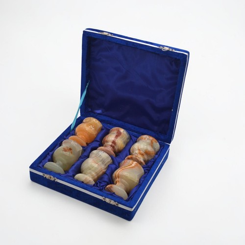 Vintage onyx marble - marble, set
