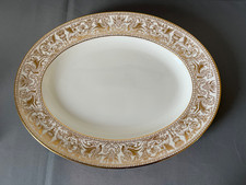 WEDGWOOD FLORENTINE GOLD OVAL