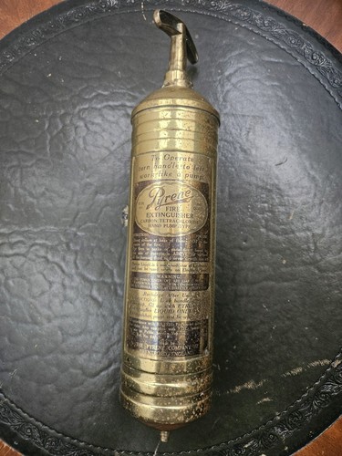 Vintage 1962 pyrene brass - brass, fire