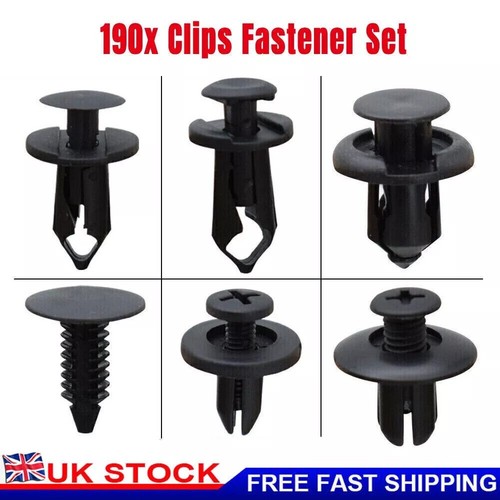 190pcs car body trim clips - 190pcs,