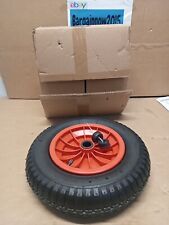 Select Hardware 350mm 14-Inch Pneumatic Wheelbarrow Wheel with 25mm 1" & 13mm