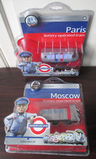 Underground Ernie Moscow Battery Operated Train Paris Halsall Joella 2006 NEW