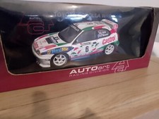 1:18 WRC Rally Autoart Toyota Corolla, Auriol, RAC, MIB! Rare!