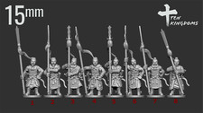 15mm  Song Spear Armoured Foot (TGM-7 resin) Ten Kingdom Miniatures