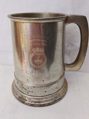 1980 hms invincible pewter - invincible,